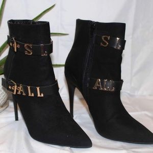 Shoedazzle Slay All Day Bootie Size 9